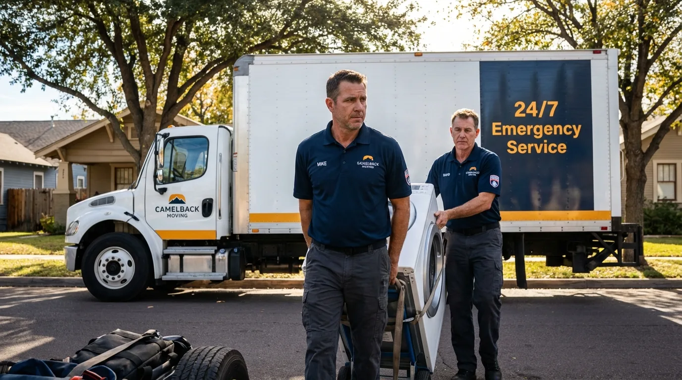 CamelBack Moving crew loading furniture in Galliano, LA